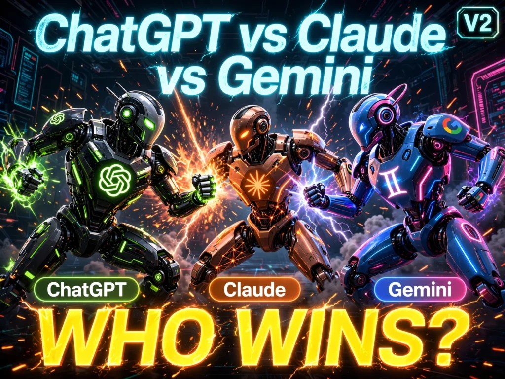ChatGPT vs Claude vs Gemini