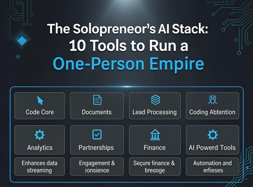 The Solopreneur's AI Stack: 10 Tools to Run a One-Person Empire